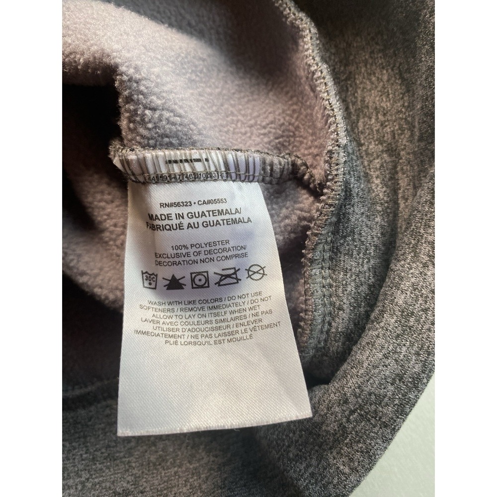 Nike Therma-FIT Men's Full Zip Fleece Hoodie Heather Grey CU6231-071 Size L - Picture 6 of 8